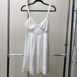 Romantic summer dress in white